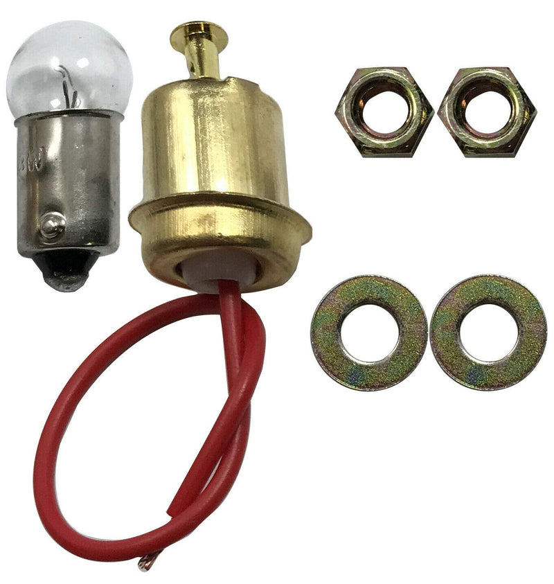 Sherco-Auto Sun East Chrome 2" Inch Mechanical Oil Pressure Gauge Kit 0-80 PSI