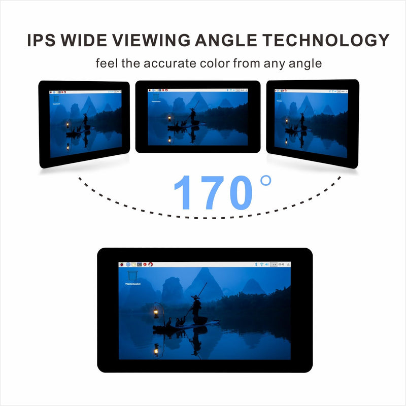 OSOYOO 7inch DSI Screen V4.0 kit for Raspberry Pi 7inch DSI Screen V4.0