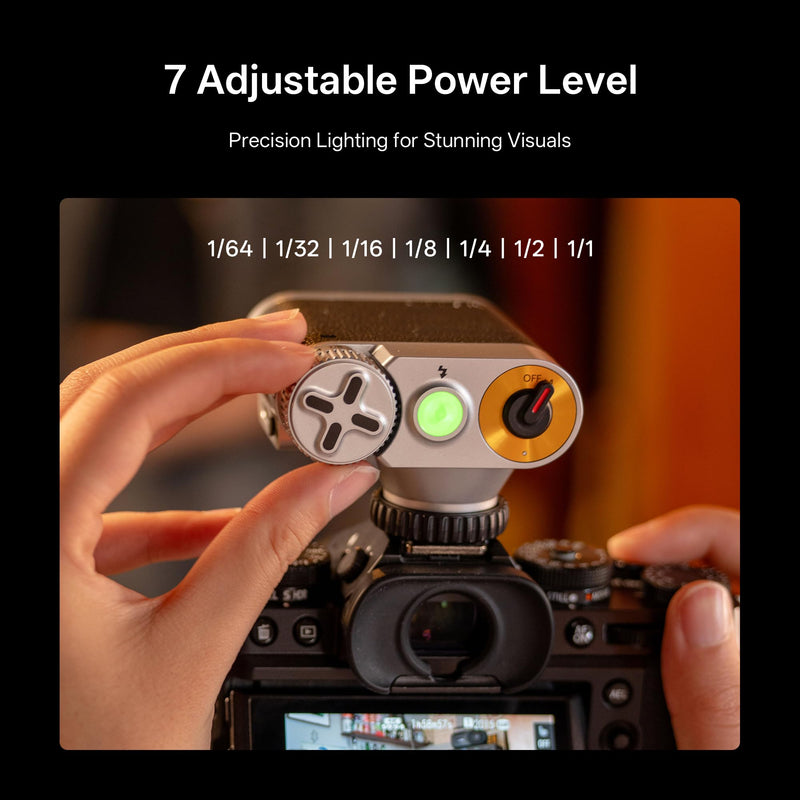 VILTROX Z1+ Camera Mini Flash Speedlite, GN12 6500K Hot Shoe Camera Flash Light with 7 Levels, S1/S2 Optical Control, Detachable Softbox Compatible with Canon Fuji Nikon Panasonic Olympus Cameras Z1+ Camera Flash
