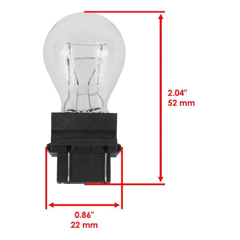 Caltric Tail Light Bulbs Compatible with Polaris Sportsman 500 550 570 600 700 2005-2014 - Pack of 2