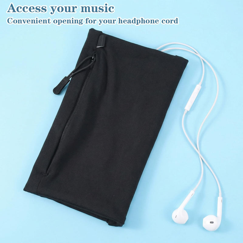 Running Phone Armband, Size M Phone Arm Bands for Running,Larger Storage Universal Armband Cell Phones Holder to 8 to 12 inch for Runnings,Cycling,Hiking,Biking,Gym