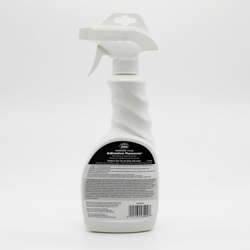 Gila® Window Film Adhesive Remover DIY Window Tint Installation Tools, 16oz.