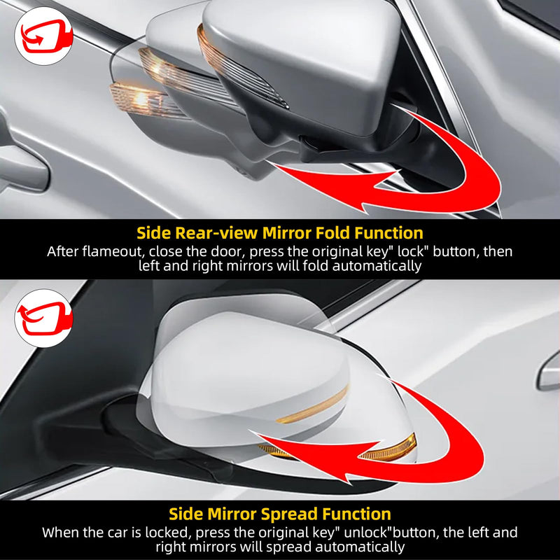 OBD GX 460 Car Auto Window Closer Open Side Mirror folder unfold and Speed Lock Kit For Lexus GX GX400 GX460 2020-2022 2020-2022 model
