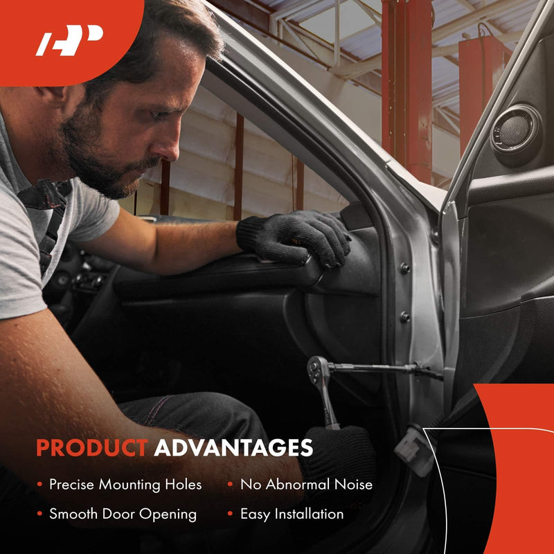 A-Premium Door Check Fit for Chevrolet Trax 2012-2025 Opel Mokka Vauxhall Mokka Buick Encore Assembly, Rear Left & Right, A Set of 2