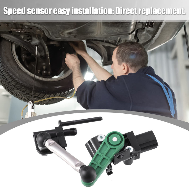 X AUTOHAUX 7P0 616 214 Front Right Side Air Suspension Ride Height Level Sensor for Volkswagen Touareg 2011-2018