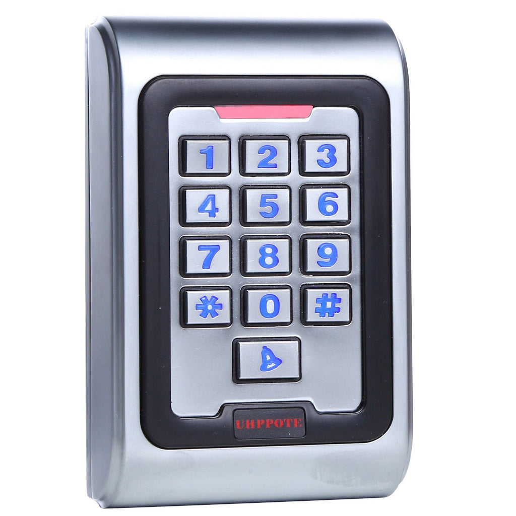 UHPPOTE Metal Zinc Alloy Case Access Control Keypad IP68 Waterproof Standalone with Backlight