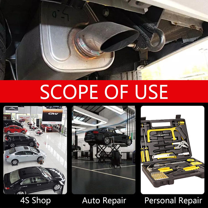 Exhaust Hanger Removal Tool with 25° Offset Design,High Strength Exhaust Hanger Pliers with Non-Slip Handle,Professional Exhausts Hangers Tool for Dismantling Exhausts Hangers