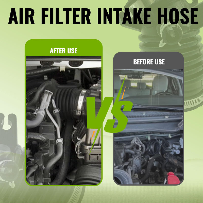 17225-R1A-A01 Air Filter Intake Hose for 2012-2015 Honda Civic 1.8L, for 2013-2015 Acura Ilx 2.0L, Replaces 696-105 (17225-R1A-A01) 17225-R1A-A01