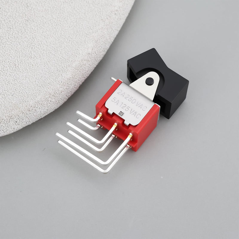 5A 125V Power Switch 6-Pin 2-Position Compatible with Commodore C64 C128 Compatible with Commodore Floppy Drives 1541-II 1581