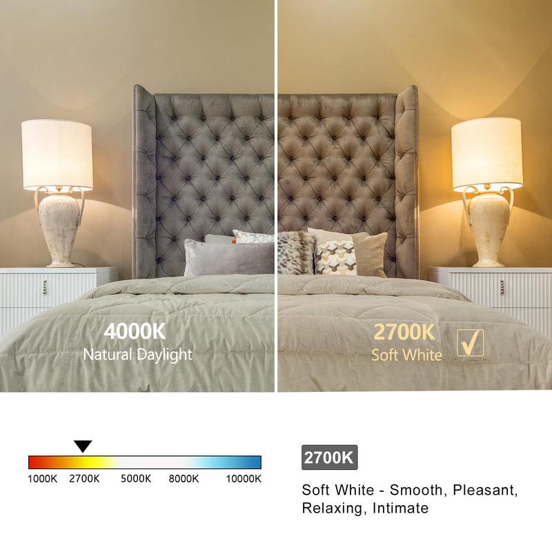 12 PCS Dimmable Vintage LED Edison Bulbs, 6W Equivalent 60 Watt, Warm White 2700K, Antique Flexible Spiral LED Filament Light Bulb, ST58 (ST19), 600 Lumens, E26 Base, Clear Plastic 2700k 12pack