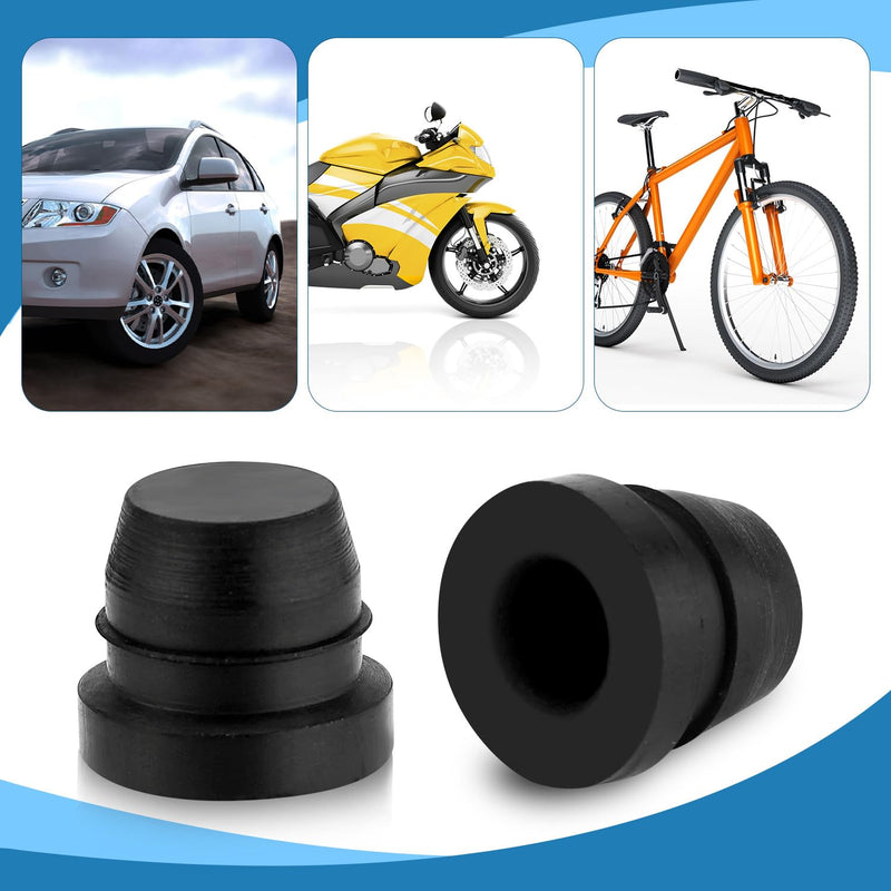 20pcs Brake Bleeder Cap, Waterproof Car Brake Bleeder Screw Valve Nipple Caplier Grease Zerk Plug Fitting Caps Rubber Auto Air Tool Dust Zerk Covers Accessories for Motorcycle Car Braking Systems