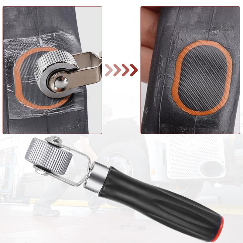 Car Sound Deadening Roller Metal Installation Tool 3 Pcs for Auto Noise Roller Car Sound Deadener Application Installation Tool Rolling Wheel Interior Accessories (3 pcs)
