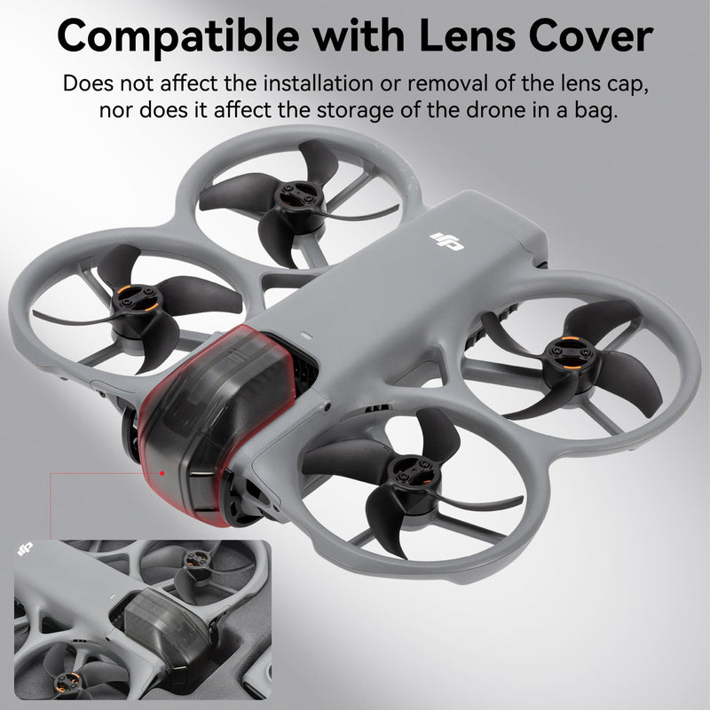 Avata 360 Gimbal Bumper Guard - Gimbal Protective Cover for DJI Avata 360 Drone Accessories Aluminum Alloy Anti-Collision Bumpers Bar Front Bumper Camera Protector
