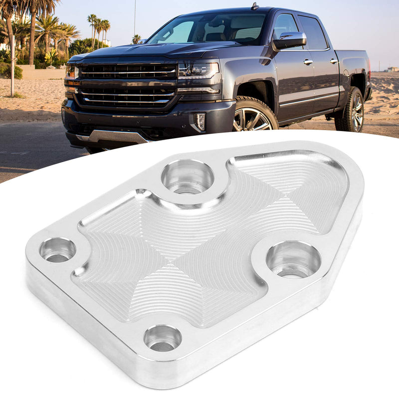 Fuel Pump off Plate Gasket with Bolts Compatible with 1955-2002 Small Block 262 265 267 283 302 305 307 327 350 400 V8 Engines