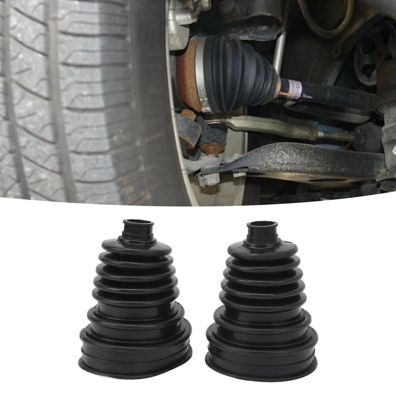 CV Joint Boot Kit, 2pcs CV Boots Universal Constant Velocity Joint Boot Set Highly Flexible CV Boots for Cars