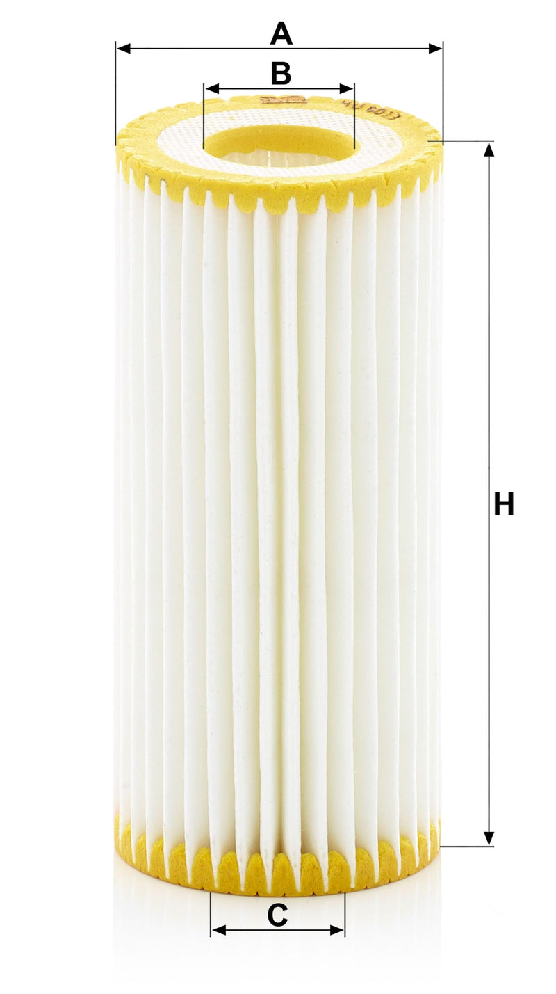 Mann Filter Original MANN-FILTER Oil Filter HU 6013 Z – Oil Filter Set with Gasket/Gasket Set – For Passenger Cars
