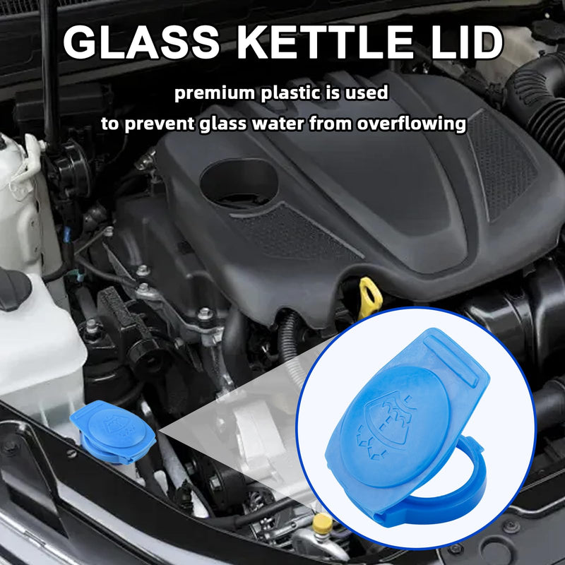Washer Fluid Cap,Windshield Washer Fluid Cap,Reservoir Tank Bottle Cap Cover,Wiper Fluid Cap Compatible With Volkswagen Atlas Tiguan Arteon Jetta Replaces #3Q0955455