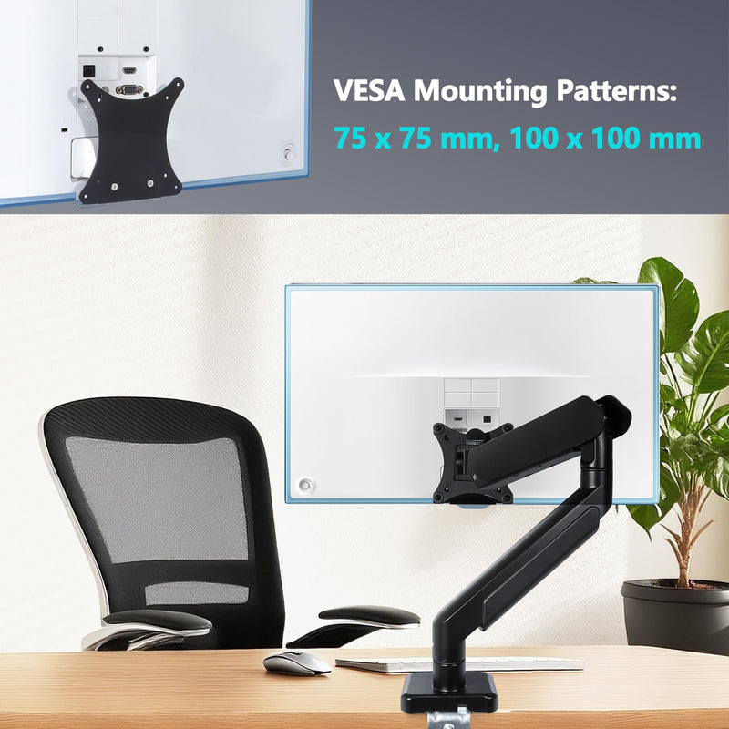 S24E390HL Monitor Stand Compatible with Samsung 24" 27" 32" S24E391HL | VESA Mount Adapter for S24E360HL S24E390HL S24E391HL S24E393HL S24E395H S24E390HL Plus S27E360F S27E360H S27E391H Monitor