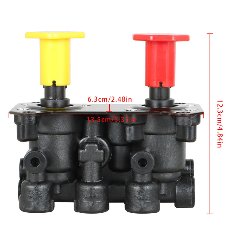 MV-3 Dash Control Brake Valve 800516 Replacement for Peterbilt And Western Star Trucks