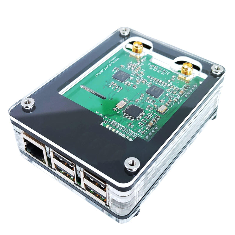 Duplex MMDVM & Raspberry Pi4 & 3B+ | Room for 0.96” Screen | Zebra DRPi-1S (Black Ice) Pi 3&4 Compatible