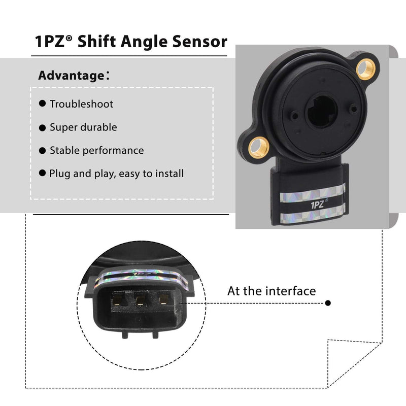 1PZ T40-SA1 Shift Angle Sensor Replacement for Honda Foreman Rubicon 500 TRX500FA TRX500FGA TRX500FPA Rancher 400 TRX400FA TRX400FGA 06380-HN2-305