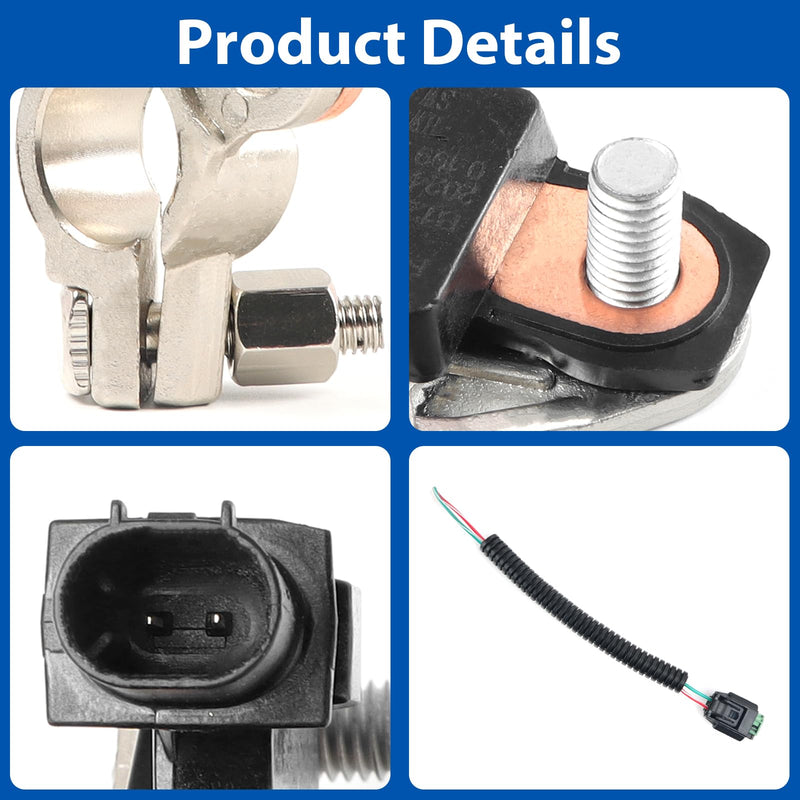 4692269AI Battery Current Sensor for 11-16 Chrysler 200 300/11-16 Jeep Wrangler Cherokee/13-17 Dodge Ram 1500 2500 3500 Charger Journey Challenger Viper/13-19 Fiat 500 Battery Sensor 4692269AI