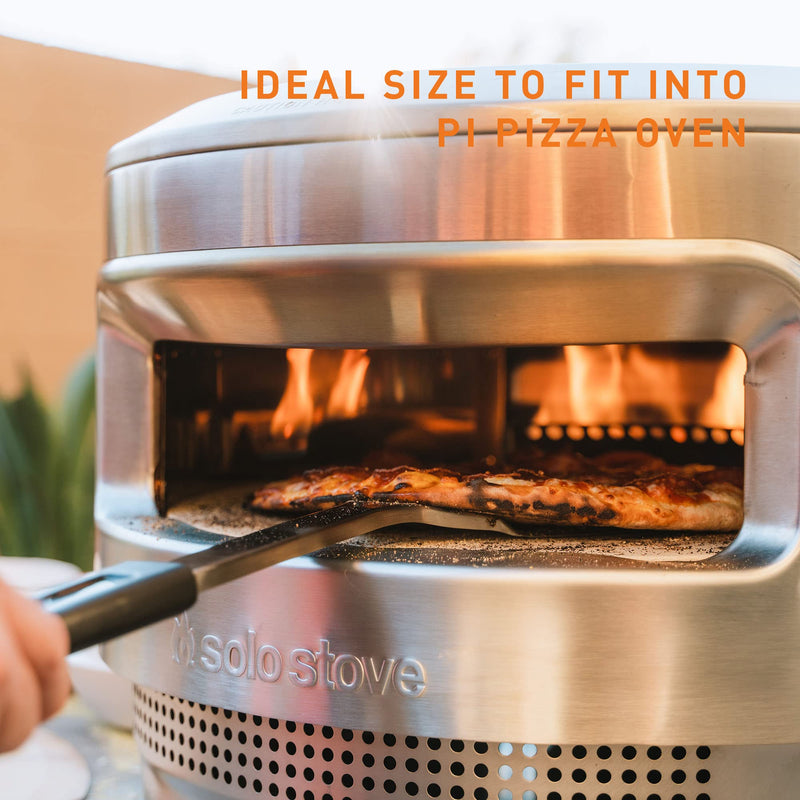 Solo Stove Stainless Pizza Turner | Stainless Peel, Pizza Paddle with Long Handle, Accessory for Solo Stove Pi Pizza Oven and Any Other Ovens, 304 Stainless Steel, L: 22 in x W: 7.6 in, 0.9 lbs Turning