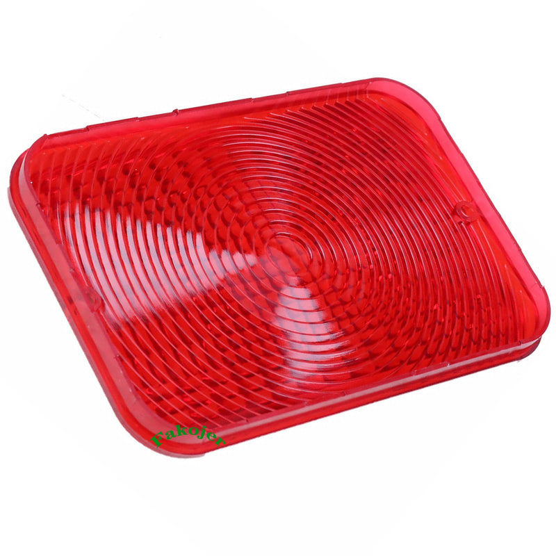 1X LVU18747 Red Warning Lens Compatible with John Deere 1023E 1025R 1026R 2025R 2032R 2038R 3025E 3032E 3038E 4044M 4710 5090E 5125ML (1X LVU18747) 1X LVU18747