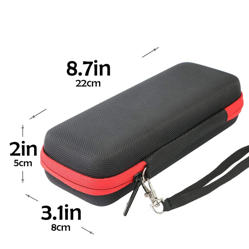 khanka Hard Travel Case Replacement for KAIWEETS HT206b / HT206d 600A Digital Clamp Meter T-RMS 6000 Counts, Auto-Ranging Multimeters AC/DC Current voltmeter Ammeter tester， Case Only
