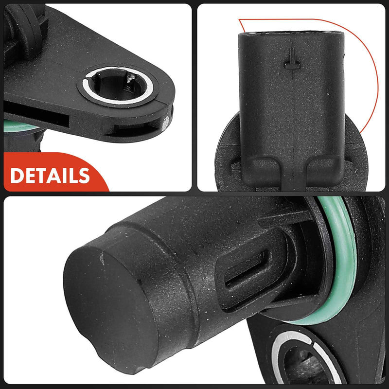 A-Premium 2-PC Engine Camshaft Position Sensor Compatible with Mercedes-Benz C300, E350, E400, E550, E63 AMG, E63 AMG S, GLK350, GLE350, GLE63 AMG, GLE63 AMG S, ML350, ML550, ML63 AMG, GL450, GL550