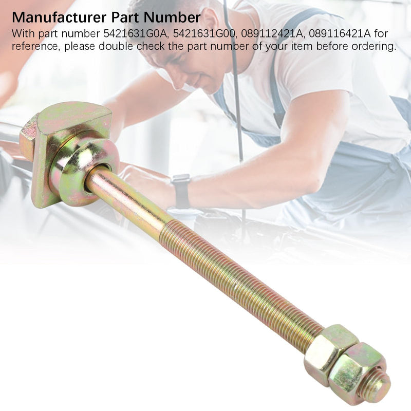 Hex Anchor Arm Adjusting Torsion Bar, Replacement Bolts and Nuts with Premium Anti Erosion Properties, Raise Front, Left, Right Compatible with D21 D22 4WD RWD PLD, Item
