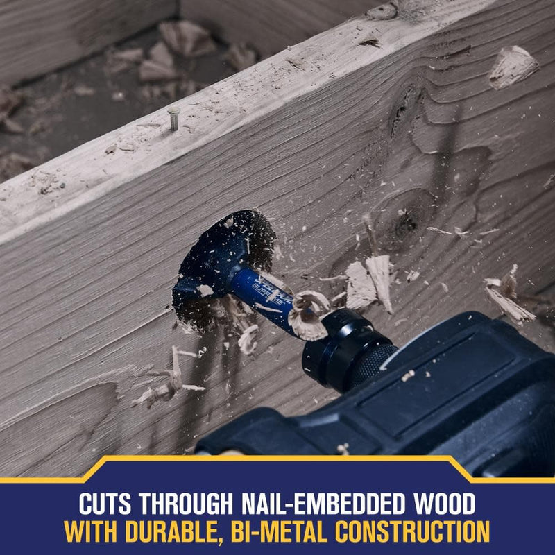 Irwin Tools IRWIN SPEEDBOR SUPREME Woodboring Self-Feed Drill Bit 2 in. X 6 in. (IWAX2007) One Size 2-In