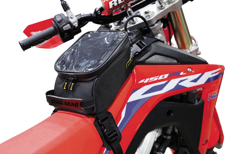 Nelson-Rigg Trails End Lite Motorcycle Tank Bag, Compact Size Fits Most Enduro, Dual Sport and Adventure Motorcycles.