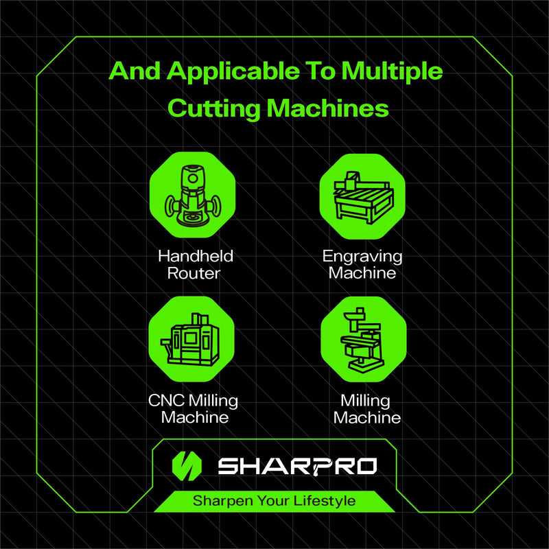 O Flute Upcut Spiral Router Bit 1/4 Inch Shank 1/8" Cutting Dia. 3/4" CL. 2-1/2"OVL. Carbide Single Flute CNC Router Bit, Ideal for Aluminum, Plastic, Acrylic, Wood, MDF and PVC 1/8"DIA - 3/4"CL - 1/4"SHK