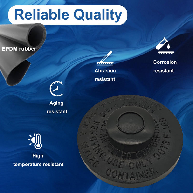 Brake Master Cylinder Fluid Reservoir Cap Compatible with Toyota 4Runner Avalon Prius RAV4 Camry, Scion iQ tC xB xD, Lexus NX300 IS250 IS300 IS350 RC300 RC350 ES300h Replace# 47230-20140