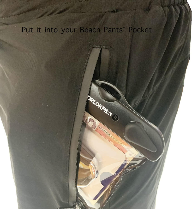 2Pack Waterproof Car Key FOB Case Floating Wallet Pouch for Remote Keys ID Credit Card Cash Money Submersible Dry Bag Holder with Adjustable Lanyard, IPX8 Waterproof, Clear TPU Material