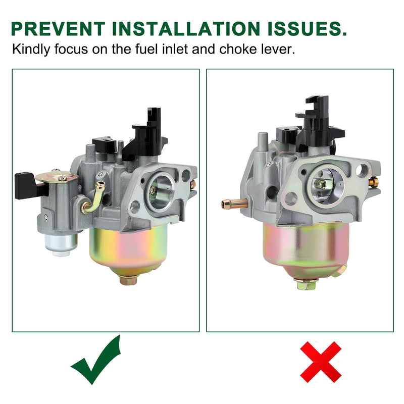 GX200 GX160 Carburetor for Honda GX 160 GX 200 5.5HP 6.5 HP Engine Replaces 16100-ZH8-W61 16100-ZE1-814 16100-ZE1-825 Honda GX 200 Carburetor