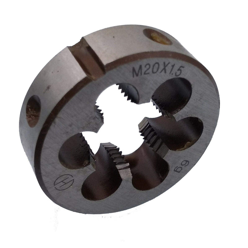 Yodaoke HSS M20 x 1.5mm Taper and Plug Tap and M20 x 1.5mm Die Metric Thread Right Hand