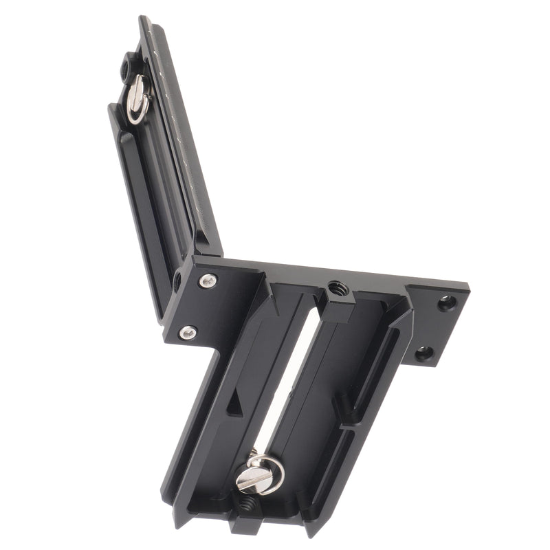 Fotga L-Shape Bracket Vertical Camera Quick Release Mount Plate for Zhiyun Crane 2 3 LAB Weebill 2 3 Weebill-S for DJI Ronin SC2 RS2 Gimbal Stabilizer Compatible with Manfrotto Tripod Ball Head