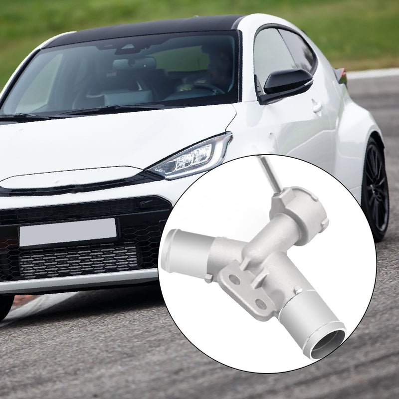 Aluminium Engine Radiator Filler Neck with Sealed Cap, Replacement for Toyota Yaris 2007-2018 1 Set, Replace# 1650221080