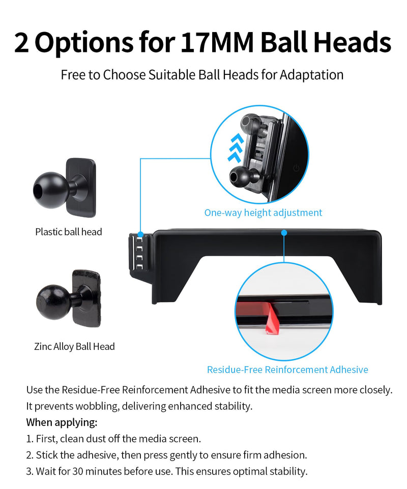 Wireless Charging Car Phone Holder for Honda Accord 2023-2026, 12.3" Screen | Magsafe Accessories Fast Charging Magnetic Cell Phone Holder Clip Compatible with iPhone Android, 3D Fit Vehicle Phone Stand 12.3-inch for 2023-2026 Accord/Hybrid