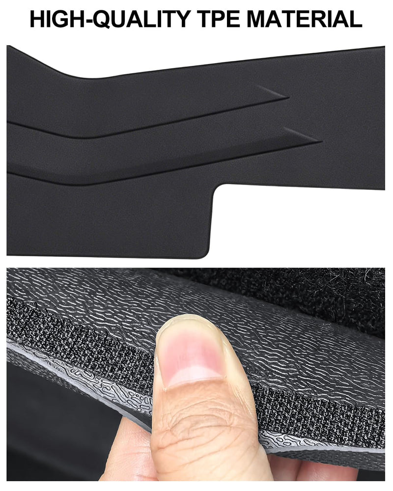 Front Seat Side Anti-Kick Mat for Tesla Model Y Juniper 2025 2026, Center Console Side Anti-Dirty Mats for Tesla, Waterproof & Dust Resistant Protector Cover Model Y Interior Accessories
