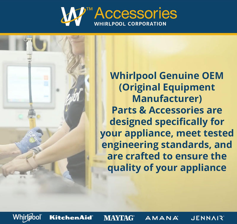 Whirlpool 4392067RC Genuine OEM Maintenance Kit For Dryers – Replaces 2015, 4392067RC, 80047 27-Inch Dryer Repair