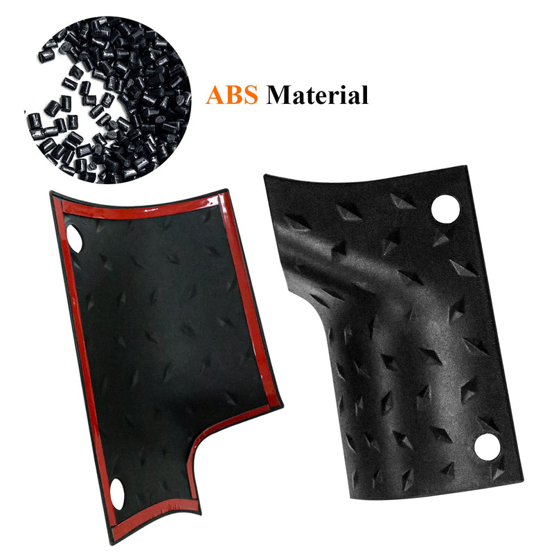 BESTAOO Cowl Body Armor Outer Cowing Cover Corner Guards Compatible with 2018-2024 Jeep Wrangler JL 2/4 Door & Gladiator JT Exterior Accessories, Textured Black, 2pcs