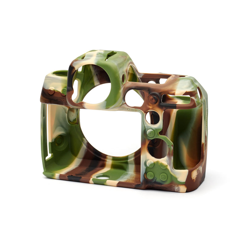 easyCover - Silicone Camera case - Protection Compatible for Your Camera Nikon Z8 - Camouflage