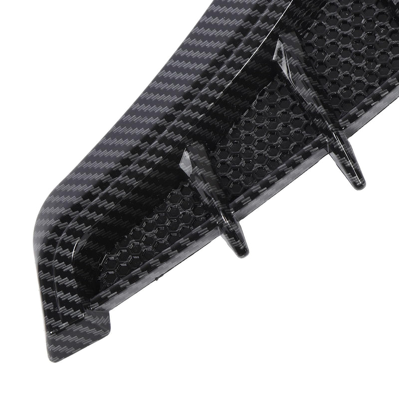 Side Vent Trim 1 Pair Side Vent Trim Sporty Look Enhanced Performance Side Mudguard Air Wing Vent Trim Sticker for 1 Series E90 E91 (Carbon Fiber Style) Carbon Fiber Style