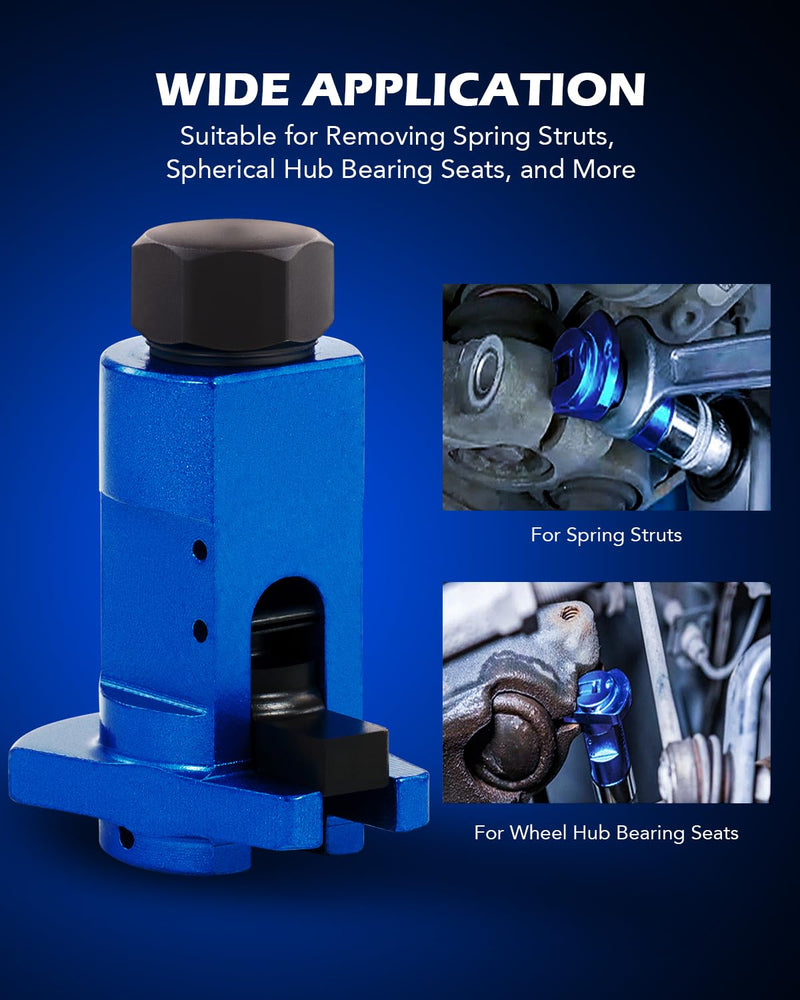 Orion Motor Tech Strut Spreader Tool, Universal Suspension Strut Spreader Tool with 3/8 Drive Socket, 16 mm External Hexagon, and 5.0-10.5 mm Spreading Range Compatible with Audi BMW Mini Ford VW More