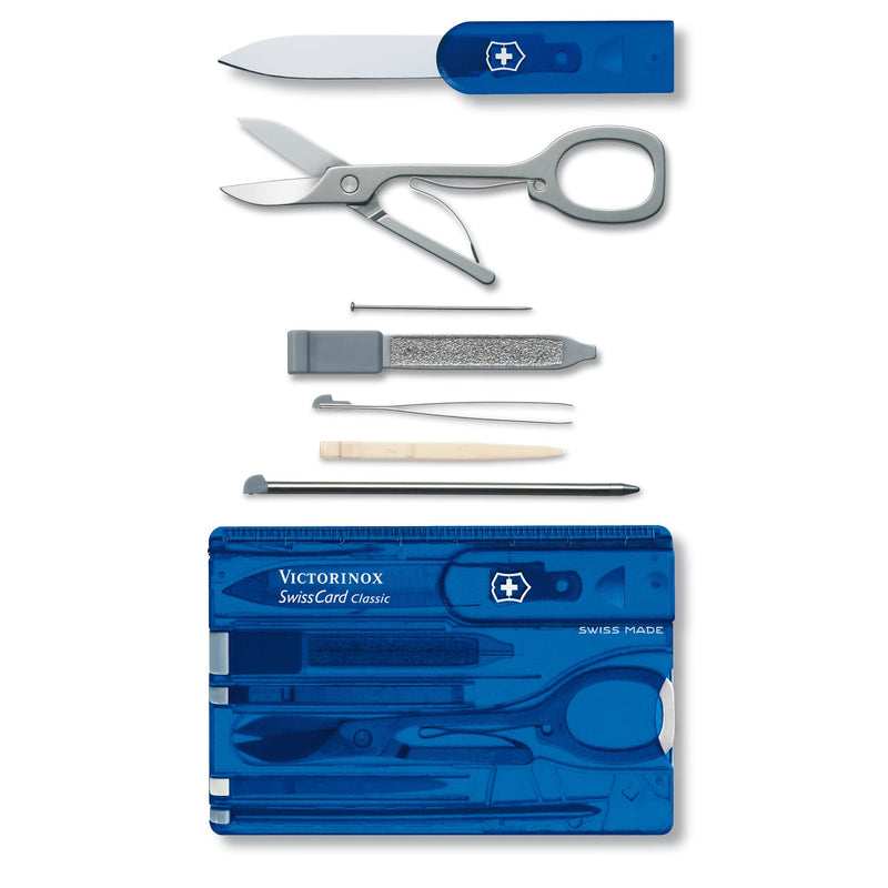 Victorinox Swiss Army Swiss Card, Translucent Sapphire