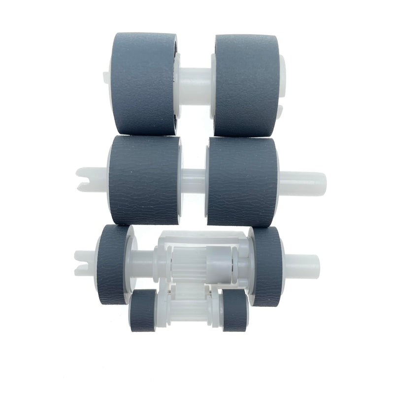 Scanner Feed Pick Pickup Brake Separation Roller Kit Compatible with Epson Workforce DS-410 DS-510 DS-520 DS-560 DS-510N DS-520N DS-560N