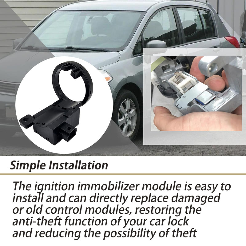Replace 28590-C9968 Ignition Immobilizer Module Control Unit/Ignition Immobilizer Module Compatible with 2005-2007 Infiniti G35,2005-2008 Nissan 350Z,2004-2015 Nissan Armada,2009-2014 Nissan Cube
